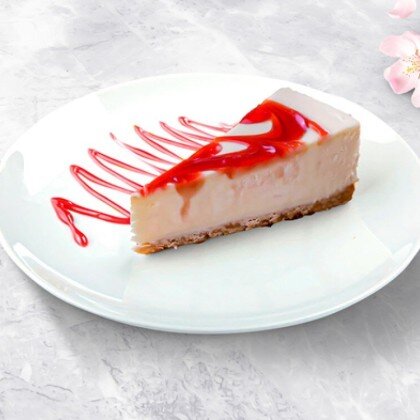 Чизкейк клубничный