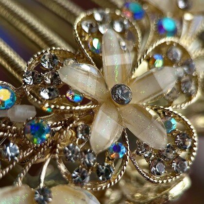 Свадебная заколка (гребень) для волос