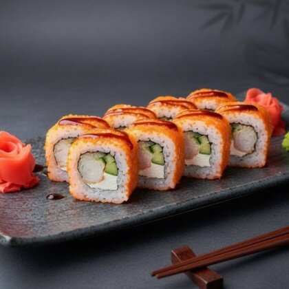 Калифорния с креветкой