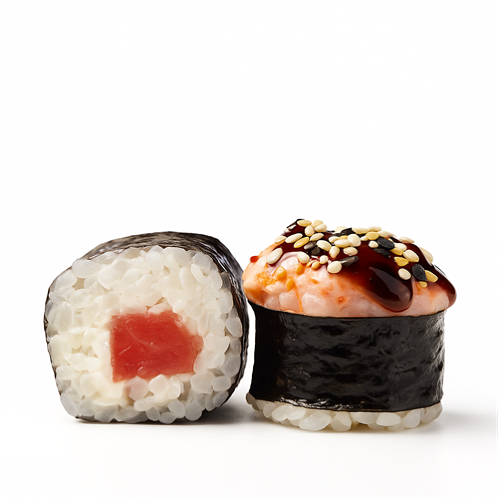 Запеченный острый с тунцом