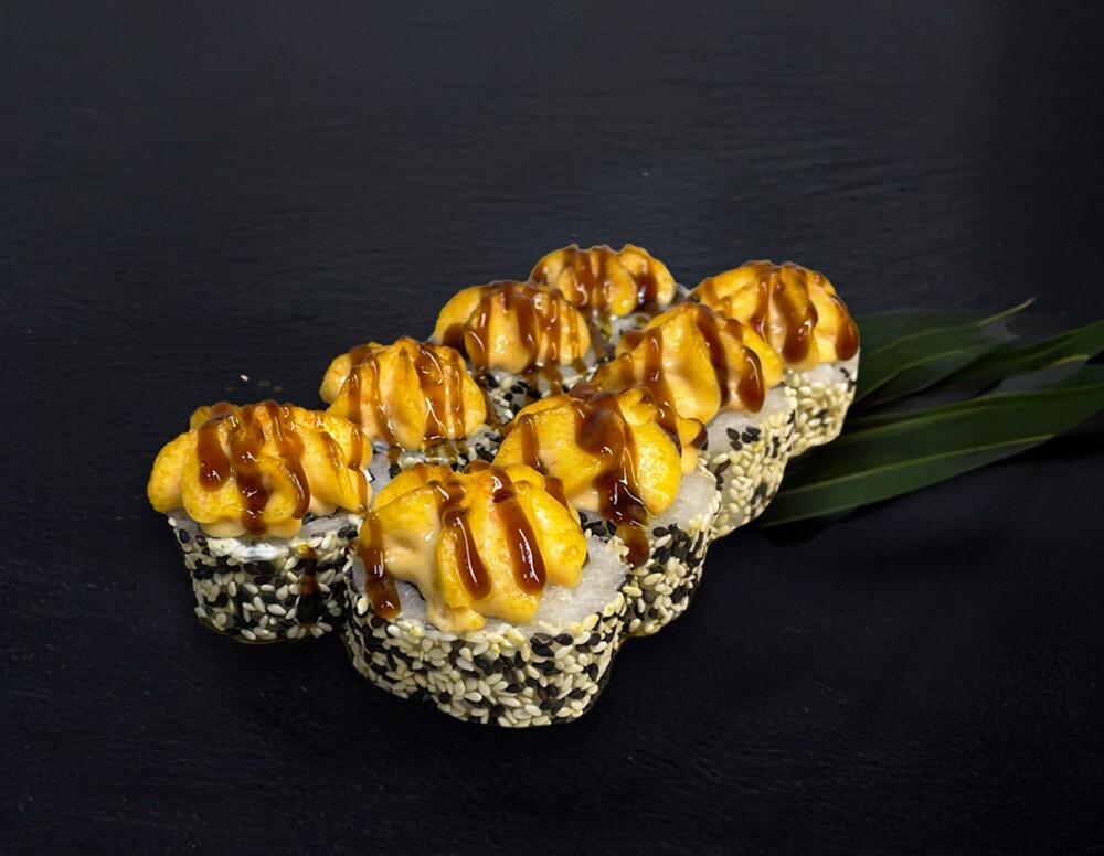 Запеченный с курицей
