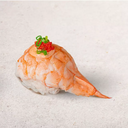 Темари суши креветка