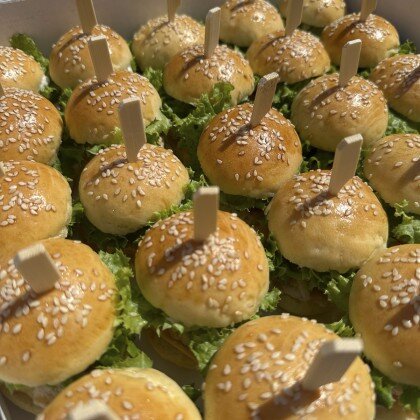 Мини бургеры 20 шт