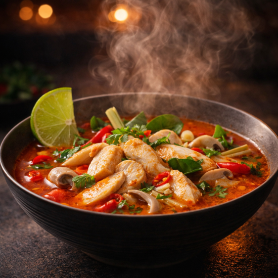 Том Ям с курицей