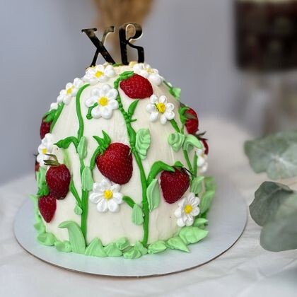 Торт "Цветочная полянка"