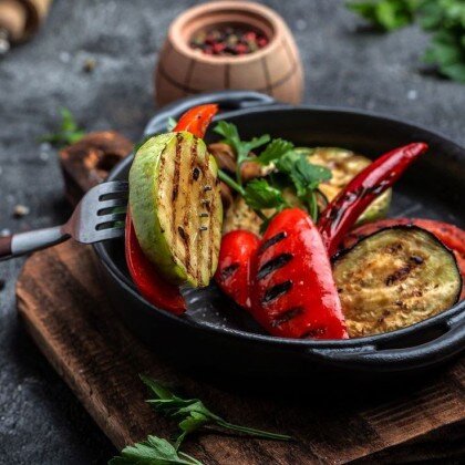 Овощи на мангале