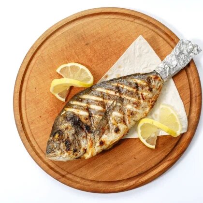 Дорада на углях