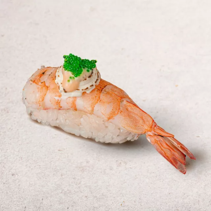 Абури суши креветка