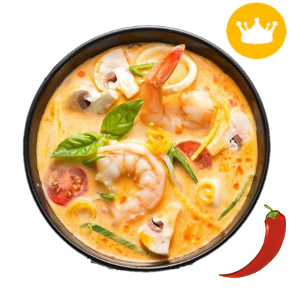 Том Ям с Лососем