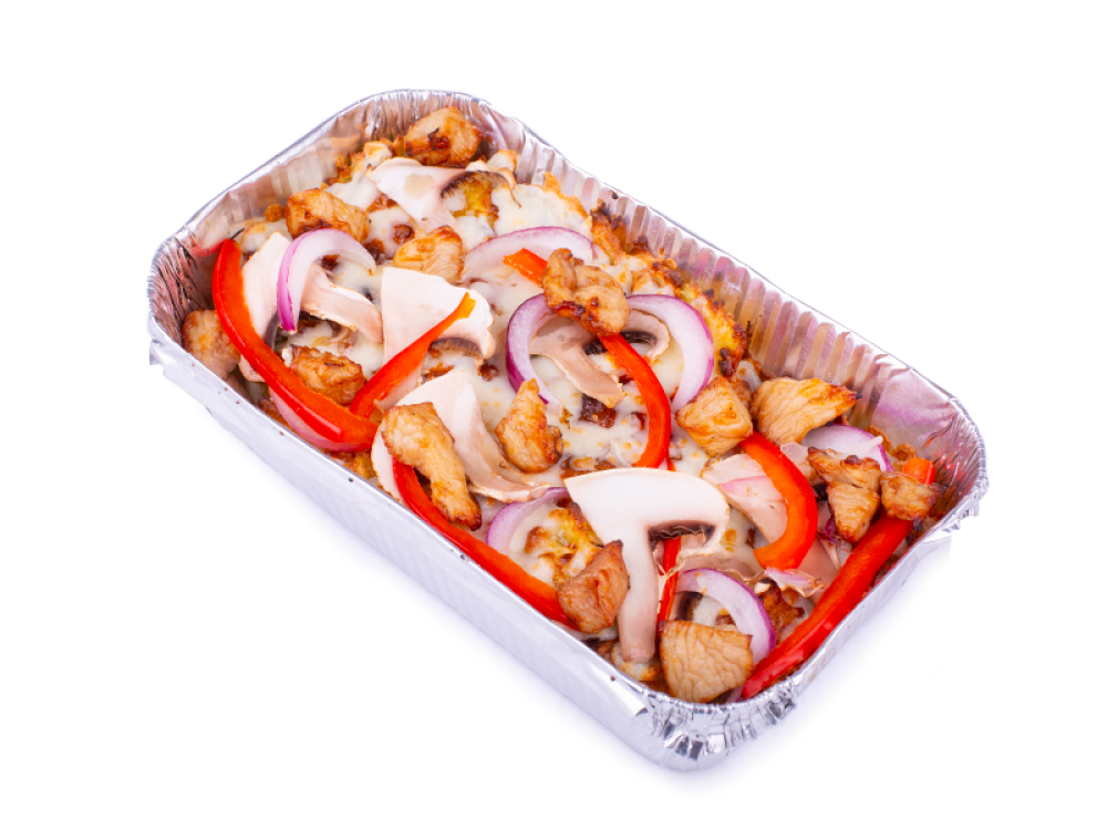 Паста "Цыплёнок Карри" из печи