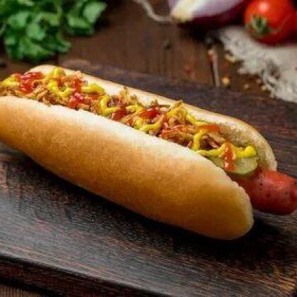 Хот-Дог с сосиской