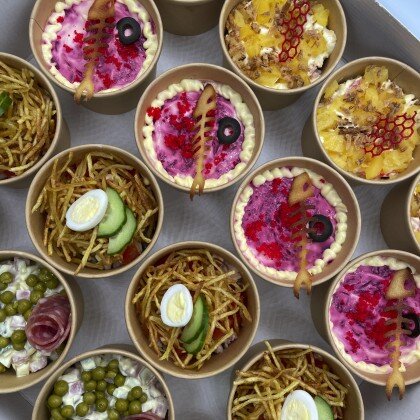 Бокс Ассорти салатов