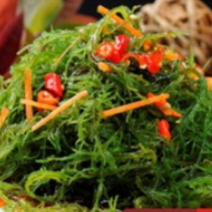 45. Салат из хрустальной морской капусты