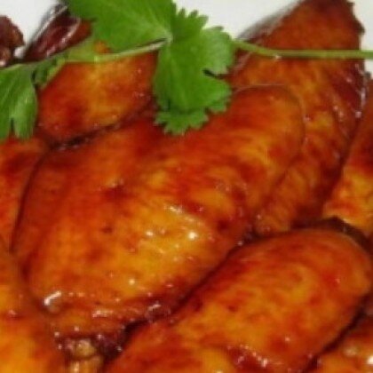 96. Куриные крылышки в медово-горчичном соусе