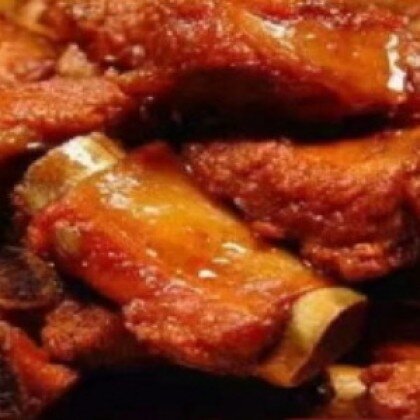 70. Тушеные ребра в соевом соусе