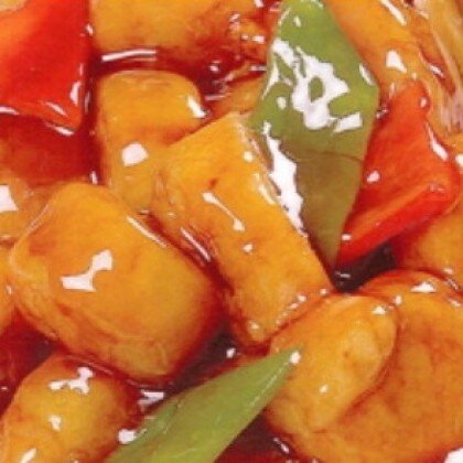 150. Жареный соевый тофу по-Японски в соевом соусе