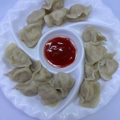 164. Пельмени "свинина с черемшой"