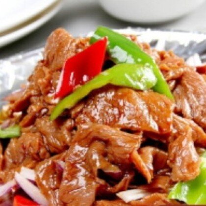 87. Мясо жареное в казане по-монгольски