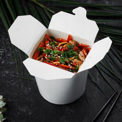 Вок с курицей