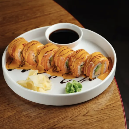 Ролл с крабом