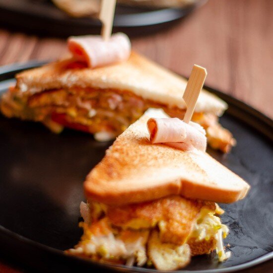 Сэндвич с беконом