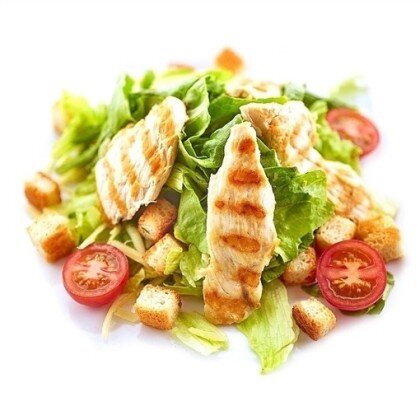 Салат «Цезарь» с курицей