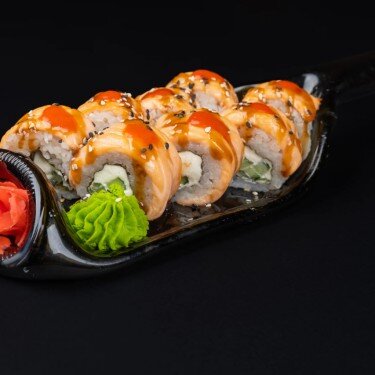 Ролл «Филадельфия» запеченная