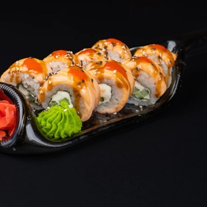 Ролл «Филадельфия» запеченная