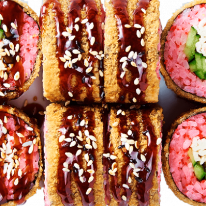 Ролл Калифорния темпура