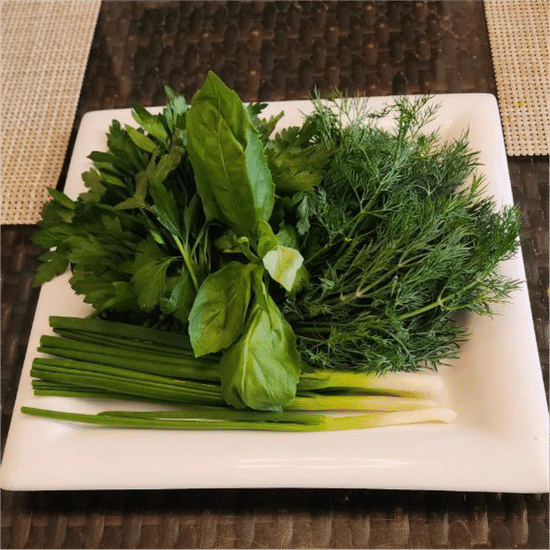 Зелень свежая