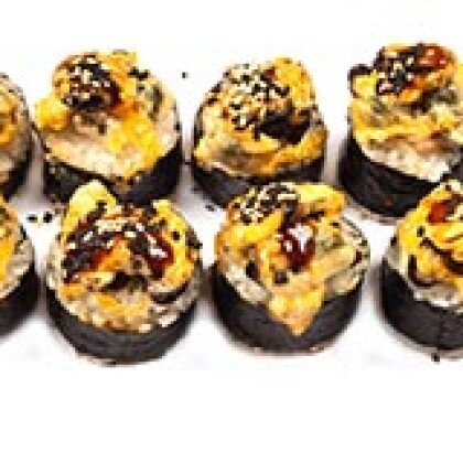 Запеченный ролл «Запеченные мидии»