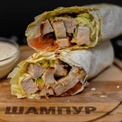 Шаурма со свининой