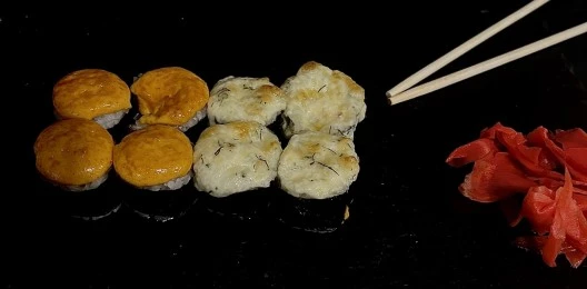 Запеченный мак с курицей