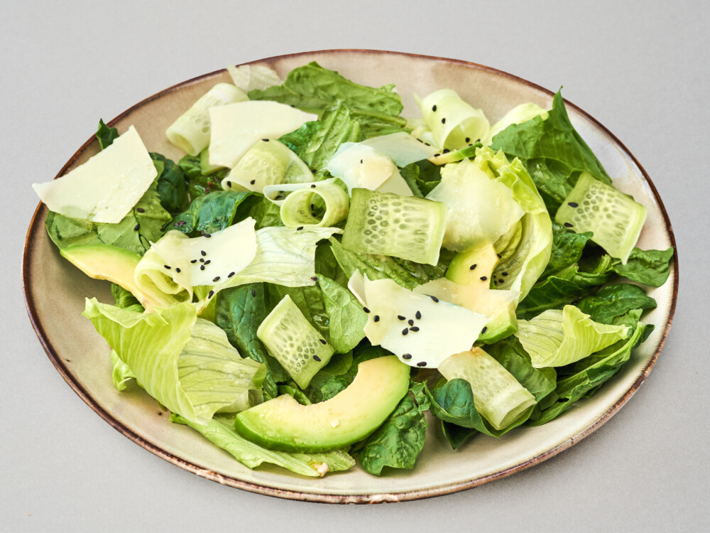 Зеленый салат классический