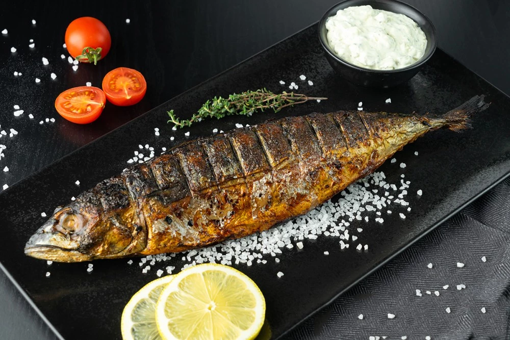 Скумбрия на мангале