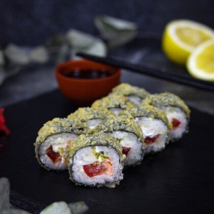 Ролл «Хот» с лососем