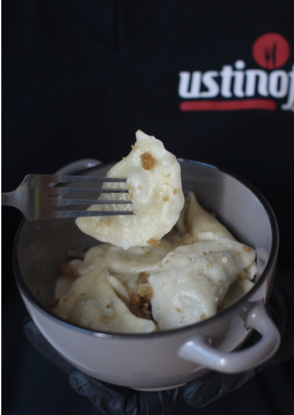 Вареники с картофелем и грибами