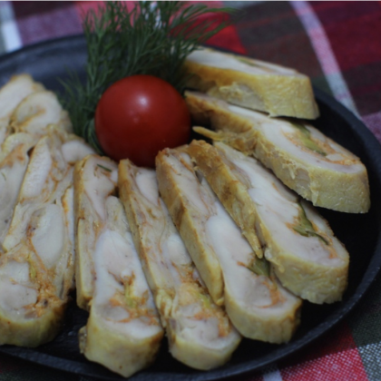 Куриный рулет нарезка 1 кг