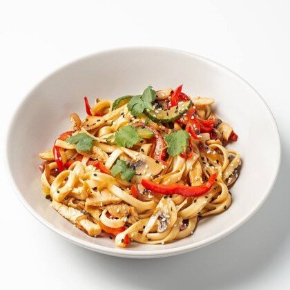 Удон с цыпленком