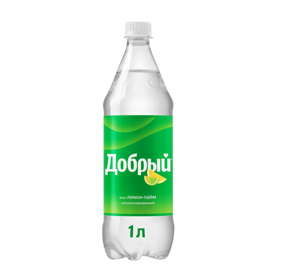 Лимонад "Добрый" лимон-лайм 1 л