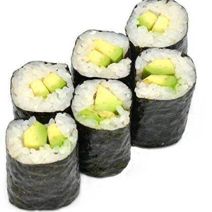 Каппа-маки с авокадо