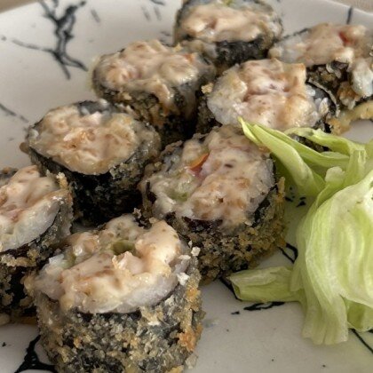 Ролл «Цезарь» темпура