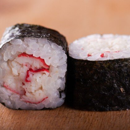 Хосомаки с крабом