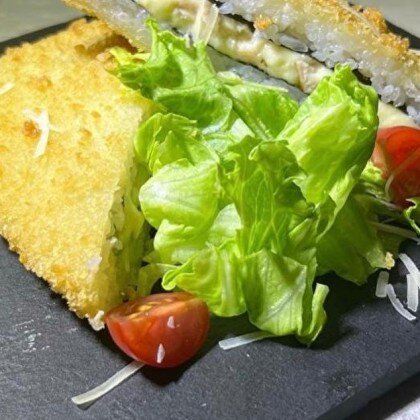 Оши-сэндвич с курицей