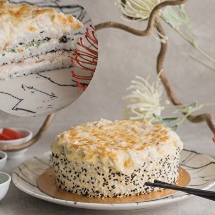 Запеченный оши-торт «Хоккайдо»