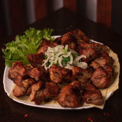 Шашлык из свиной шейки