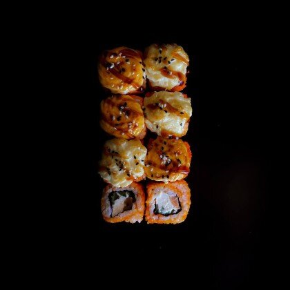 Ролл «Калифорния чиз» с лососем