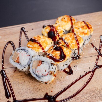 Яки микс с крабом