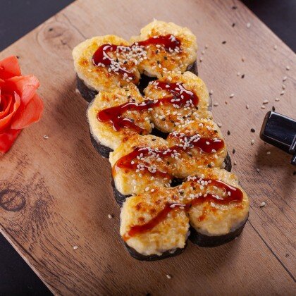 Запеченные с крабом