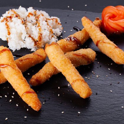 Креветки с рисом большая порция